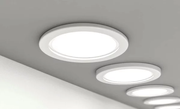EVLN-DL Unterputzleuchten an der Decke